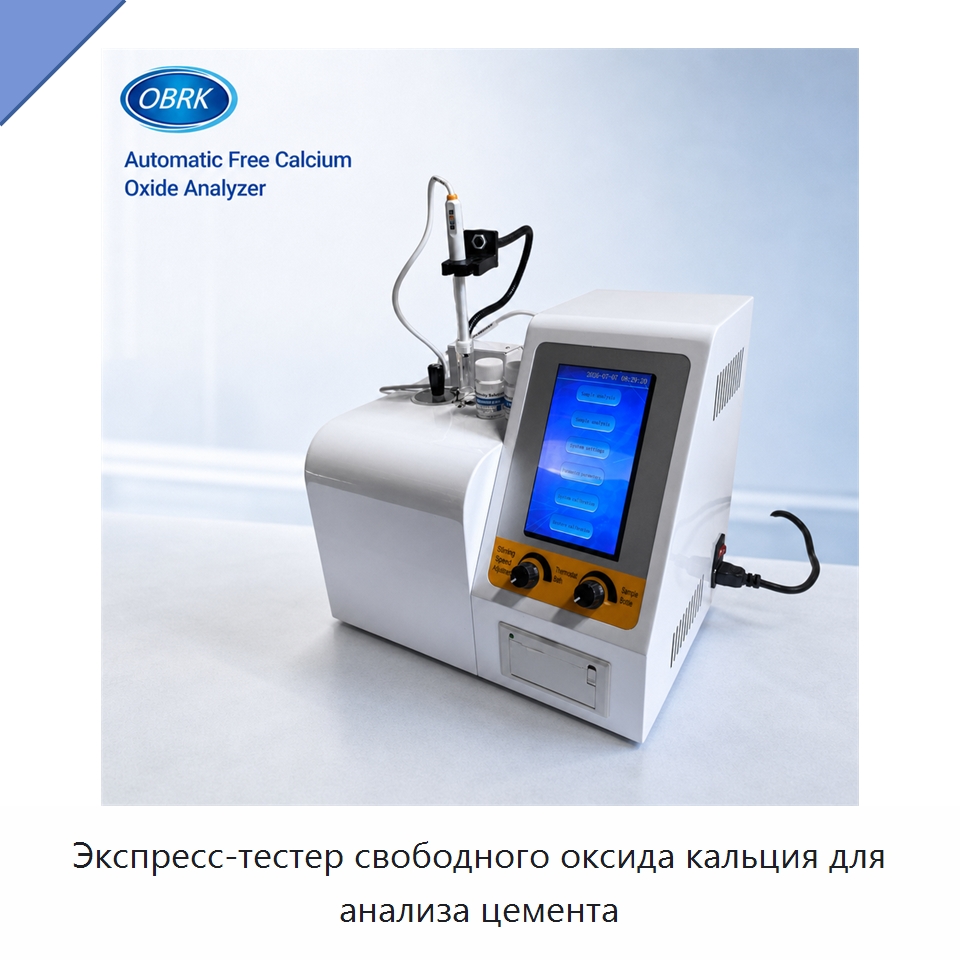 Экспресс-тестер свободного оксида кальция для анализа цемента — Испытательное оборудование
