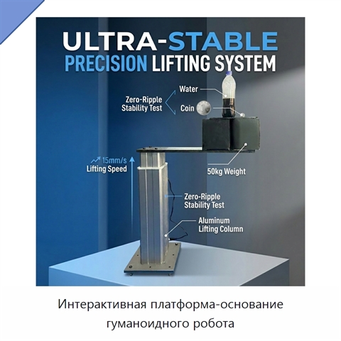 Интерактивная платформа-основание гуманоидного робота