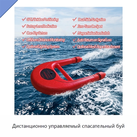 Дистанционно управляемый спасательный буй
