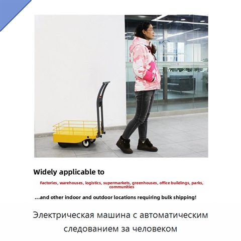 Электрическая машина с автоматическим следованием за человеком