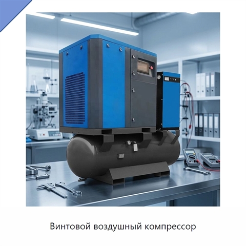 Винтовой воздушный компрессор