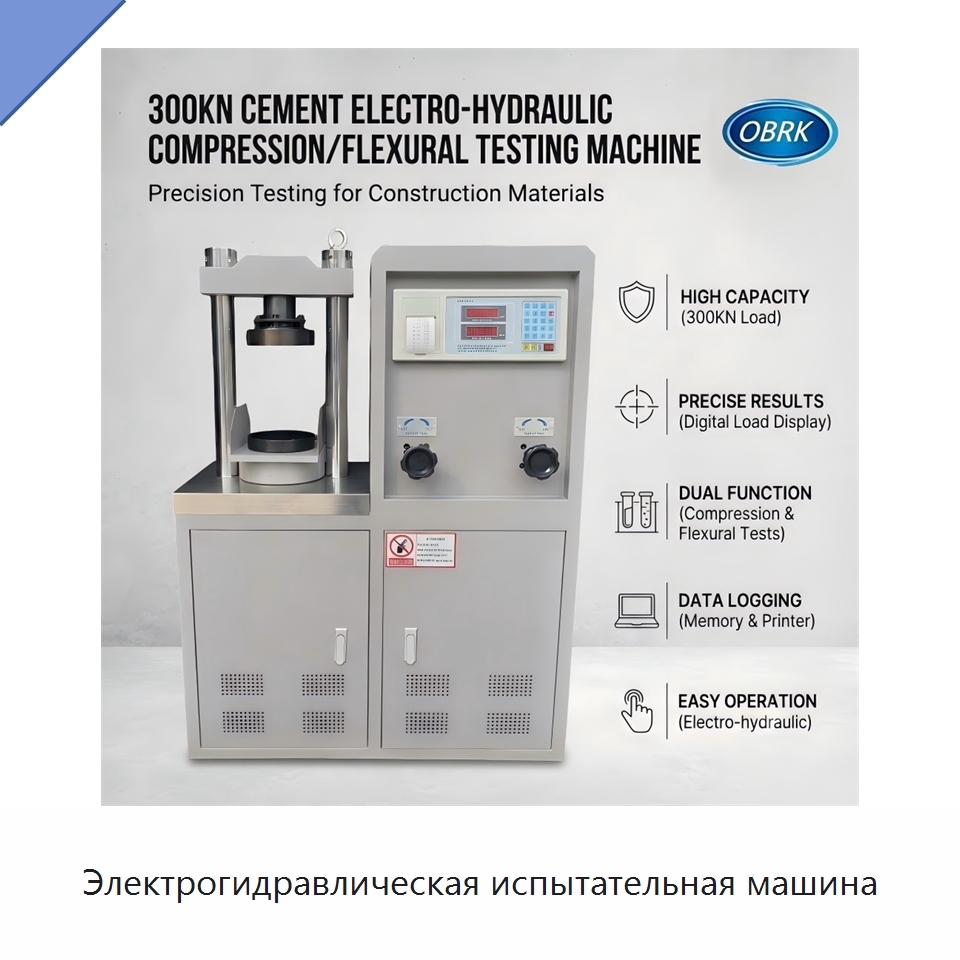Электрогидравлическая испытательная машина — Испытательное оборудование