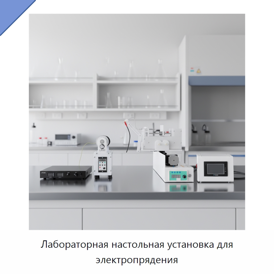 Лабораторная настольная установка для электропрядения — Специальные лабораторные принадлежности