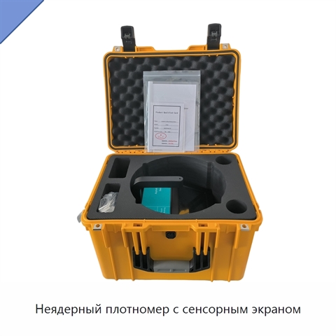 Неядерный плотномер с сенсорным экраном