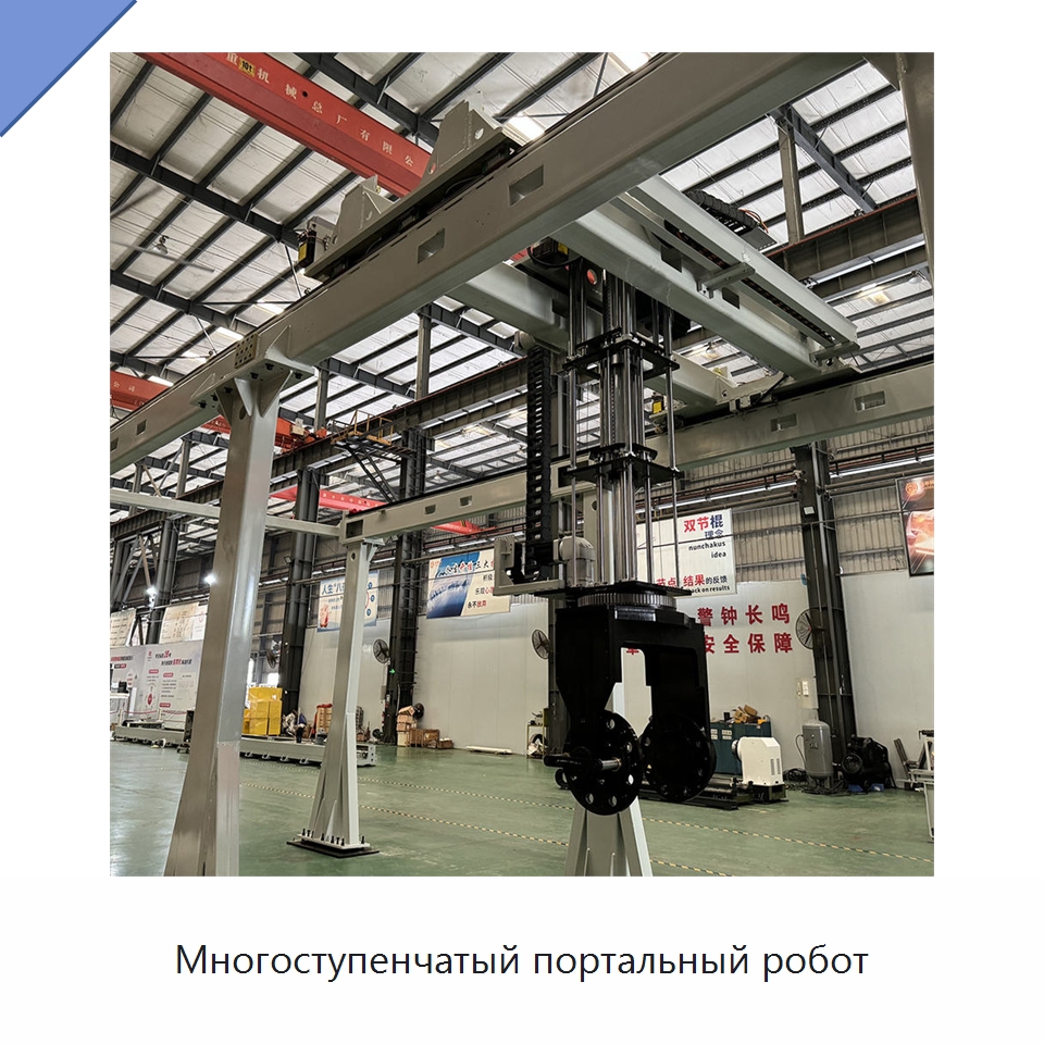Многоступенчатый портальный робот — Линейные роботы