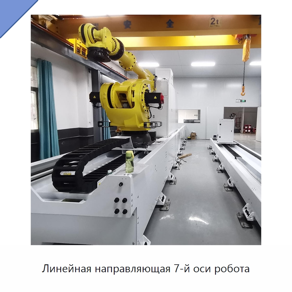Линейная направляющая 7-й оси робота — Линейные роботы