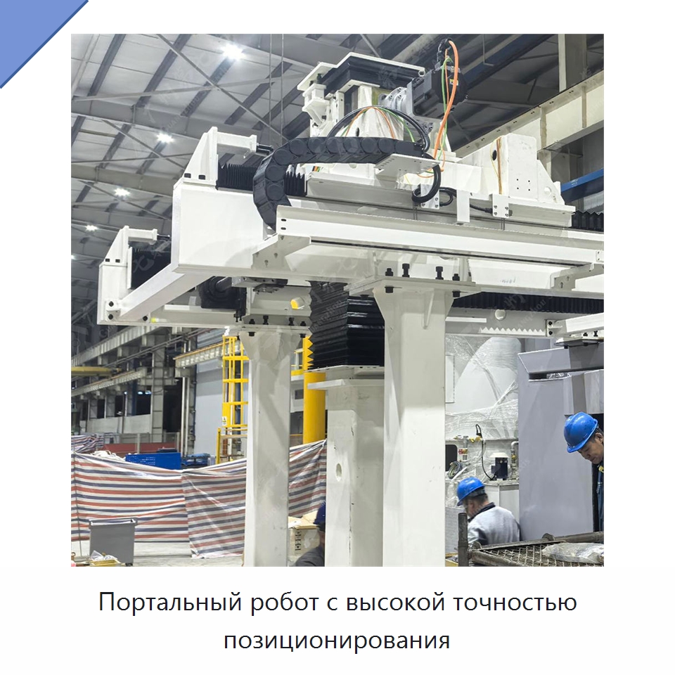 Портальный робот с высокой точностью позиционирования — Линейные роботы
