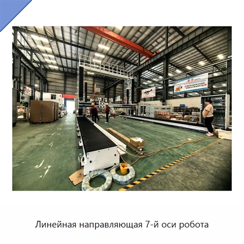 Линейная направляющая 7-й оси робота
