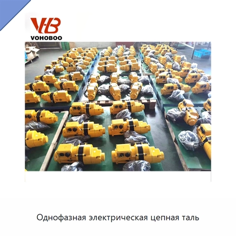 Однофазная электрическая цепная таль
