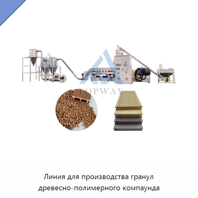 Линия для производства гранул древесно-полимерного компаунда — Экструдеры для пластмасс