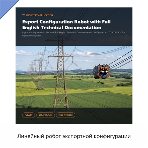 Линейный робот экспортной конфигурации