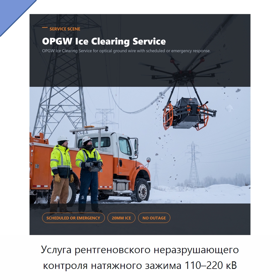 Услуга рентгеновского неразрушающего контроля натяжного зажима 110–220 кВ — Специальные изделия среднего и высокого напряжения