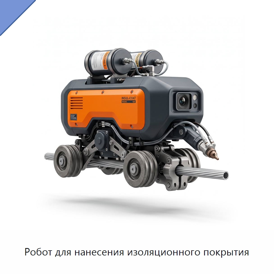 Робот для нанесения изоляционного покрытия — Шарнирные роботы