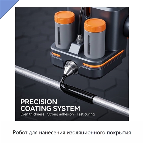 Робот для нанесения изоляционного покрытия