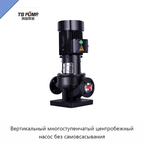 Вертикальный многоступенчатый центробежный насос без самовсасывания