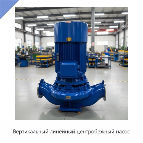 Вертикальный линейный центробежный насос