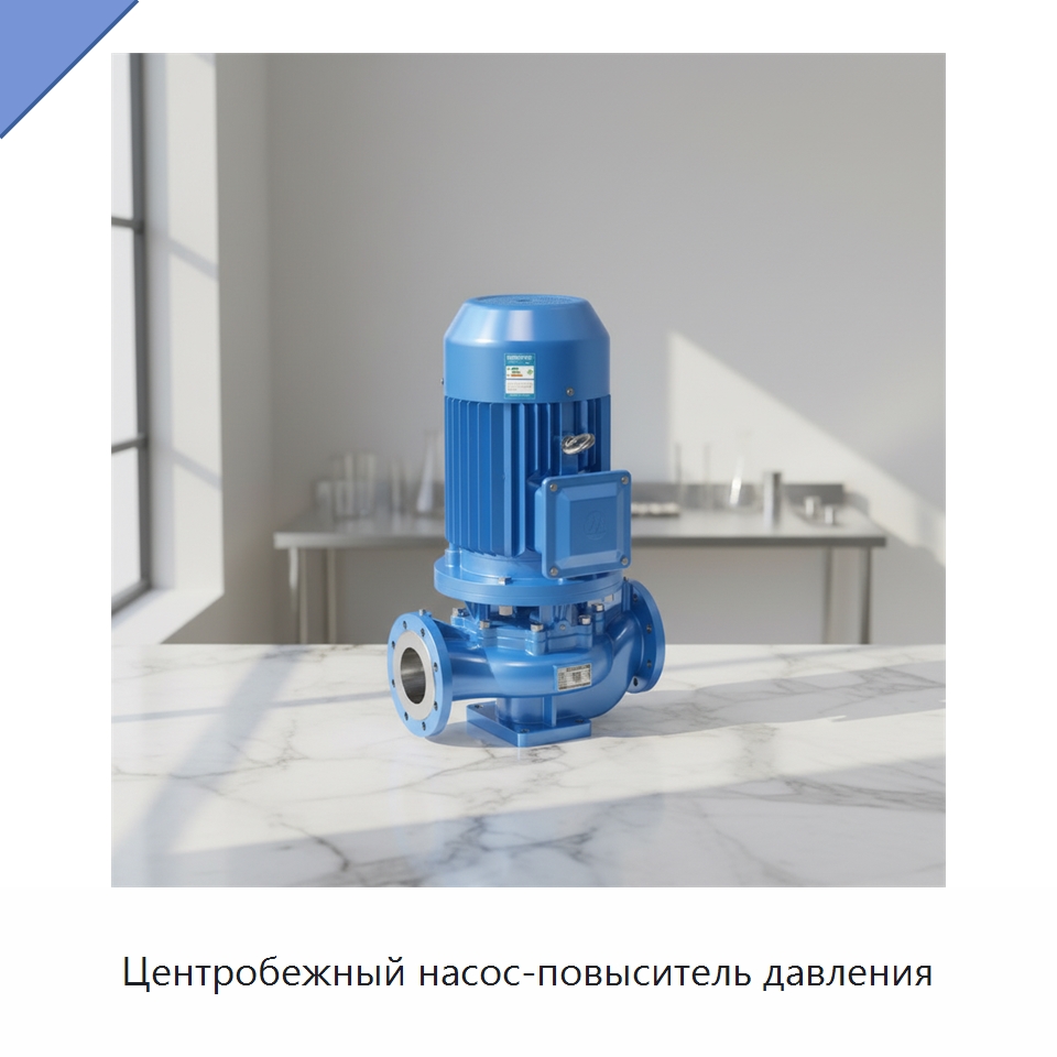 Центробежный насос-повыситель давления — Насосы
