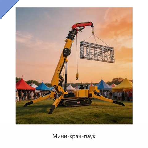 Мини-кран-паук