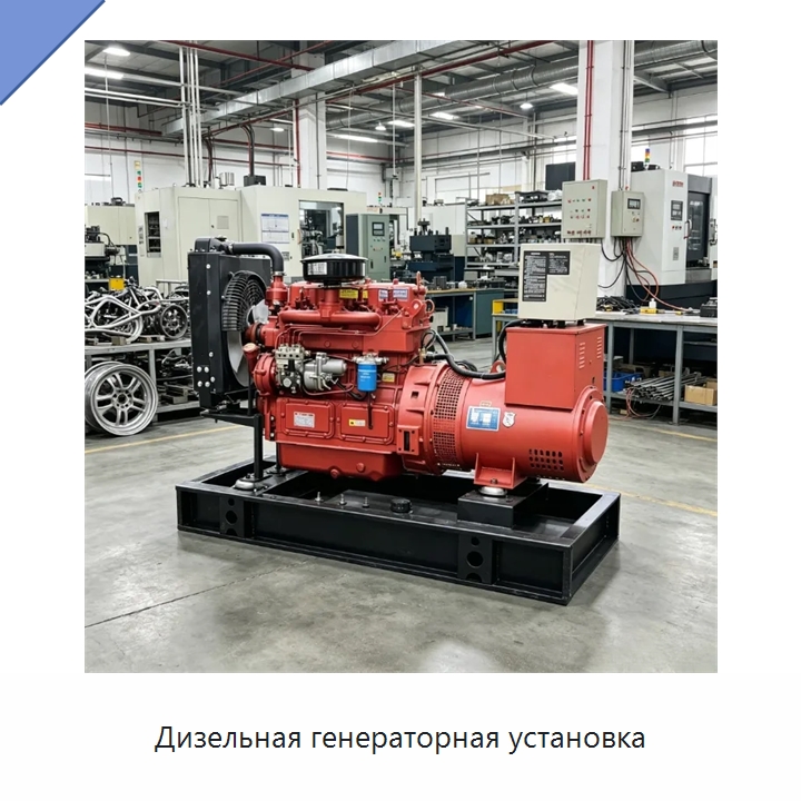 Дизельная генераторная установка — Генерация электроэнергии