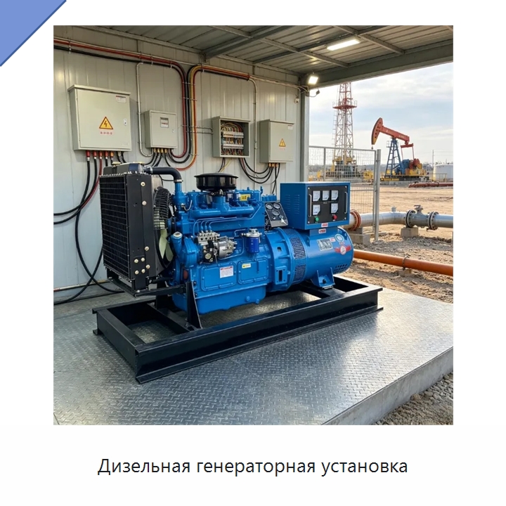 Дизельная генераторная установка — Генерация электроэнергии