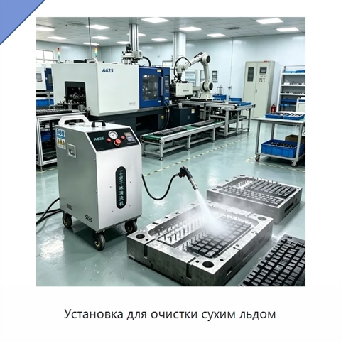 Установка для очистки сухим льдом