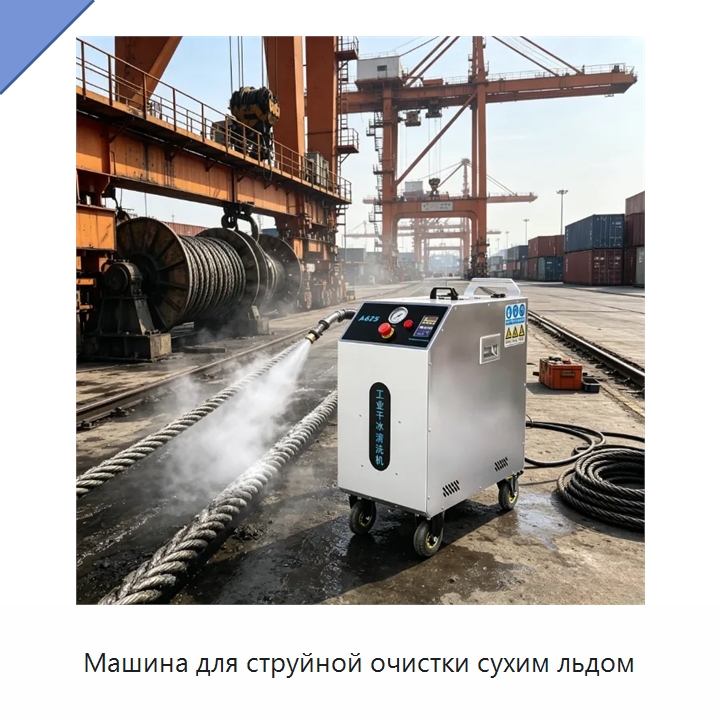 Машина для струйной очистки сухим льдом — Специальное уборочное оборудование
