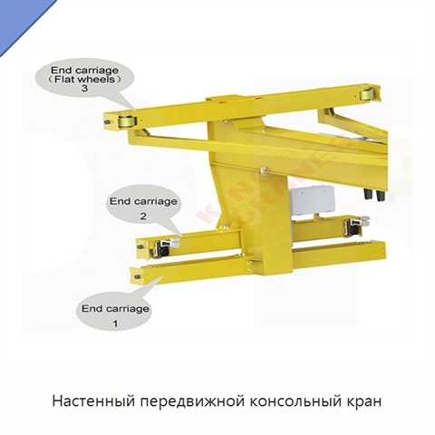 Настенный передвижной консольный кран