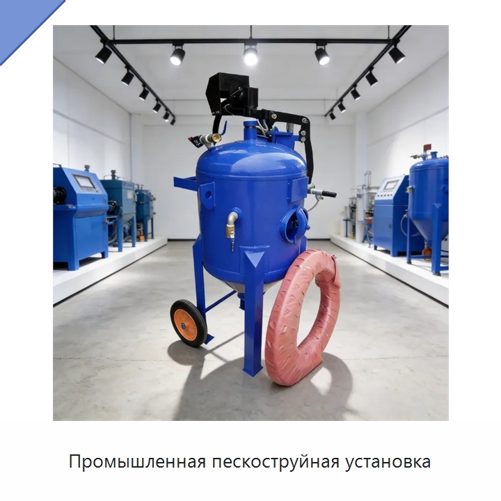 Промышленная пескоструйная установка — Пескоструйные аппараты