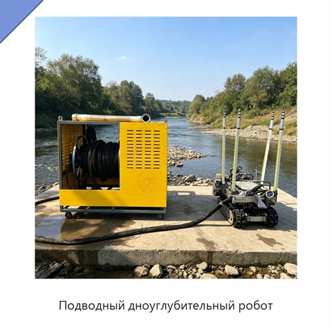 Подводный дноуглубительный робот