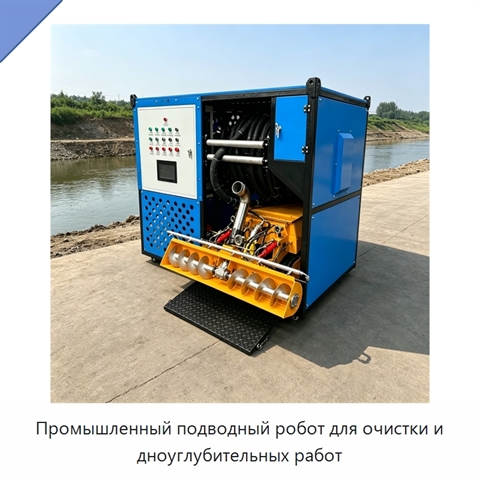 Промышленный подводный робот для очистки и дноуглубительных работ