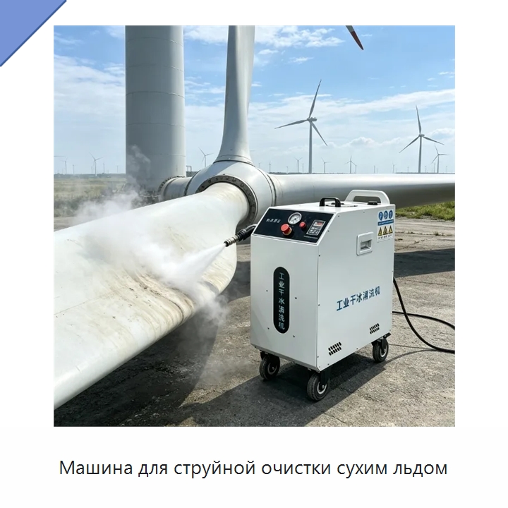 Машина для струйной очистки сухим льдом — Специальное уборочное оборудование