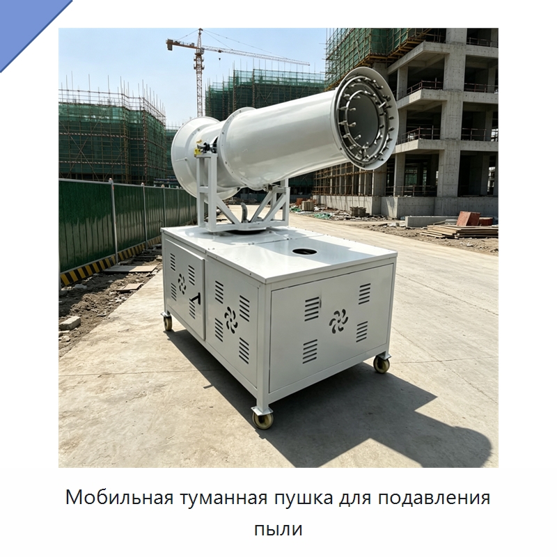 Мобильная туманная пушка для подавления пыли — Туманообразующие пушки