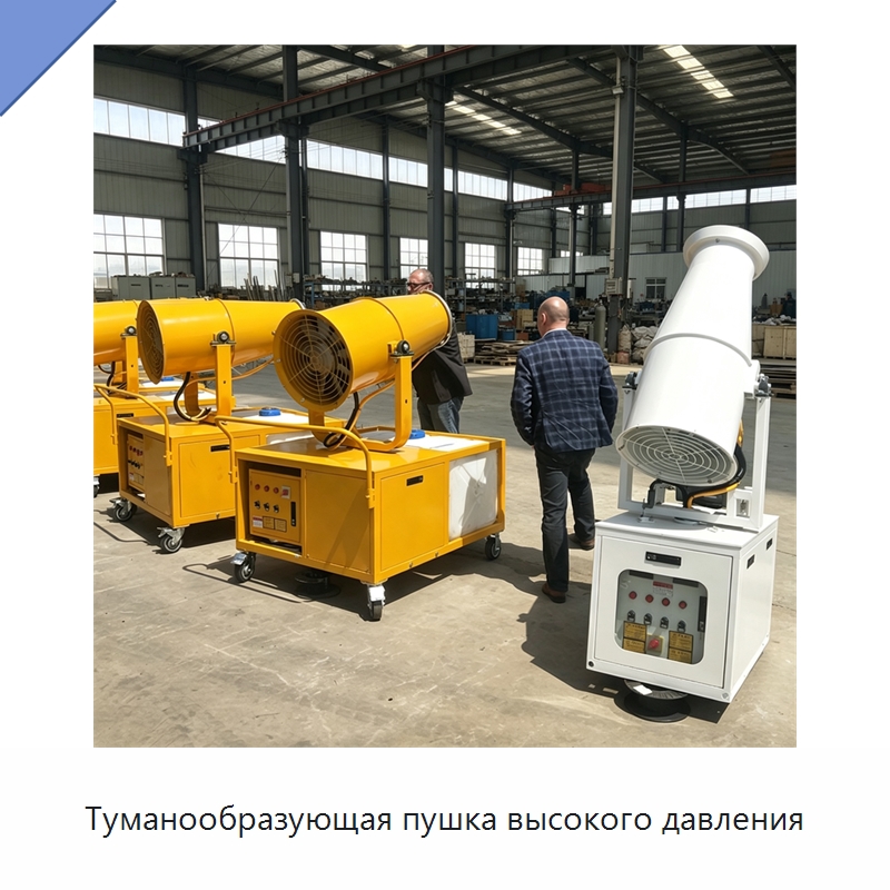 Туманообразующая пушка высокого давления — Туманообразующие пушки