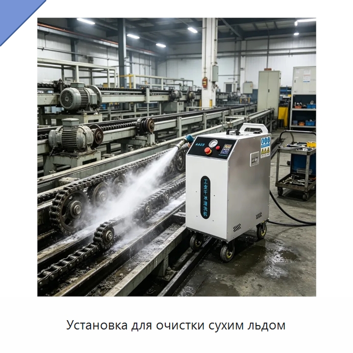 Установка для очистки сухим льдом — Специальное уборочное оборудование
