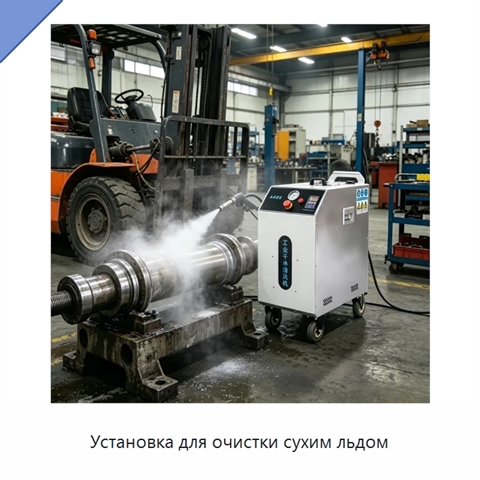 Установка для очистки сухим льдом