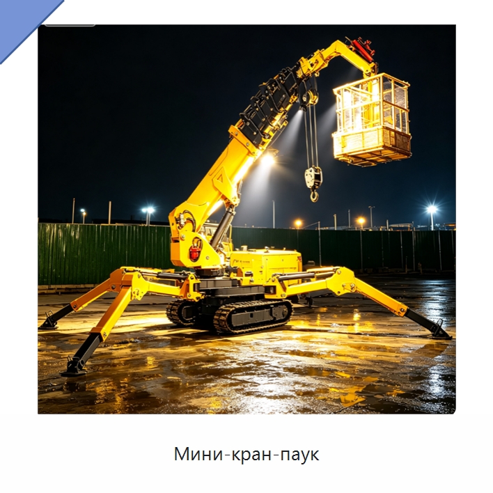Мини-кран-паук — Краны