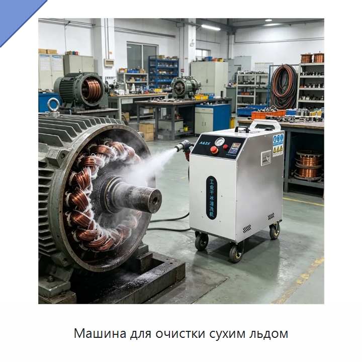 Машина для очистки сухим льдом — Специальное уборочное оборудование
