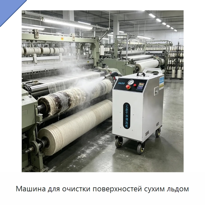 Машина для очистки поверхностей сухим льдом — Специальное уборочное оборудование
