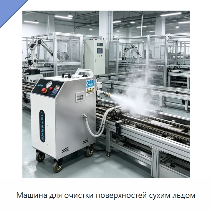 Машина для очистки поверхностей сухим льдом — Специальное уборочное оборудование