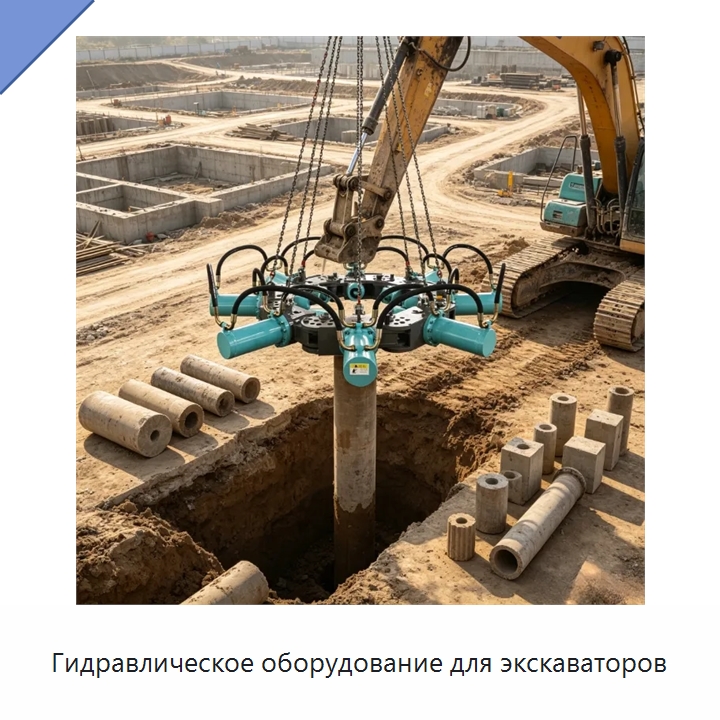 Гидравлическое оборудование для экскаваторов — Навесное оборудование для строительной техники