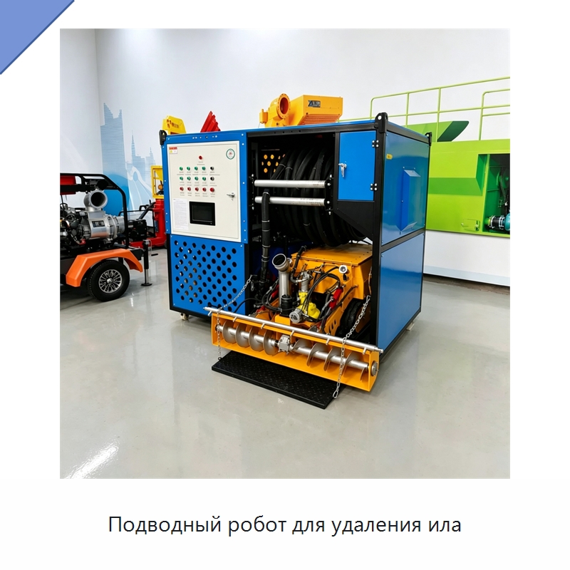 Подводный робот для удаления ила — Коммунальная техника