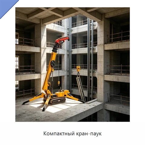 Компактный кран-паук