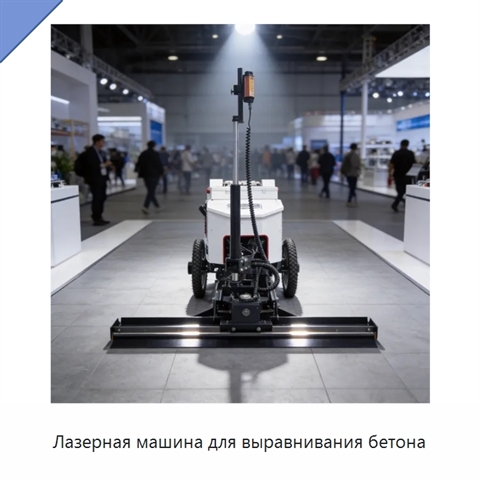 Лазерная машина для выравнивания бетона