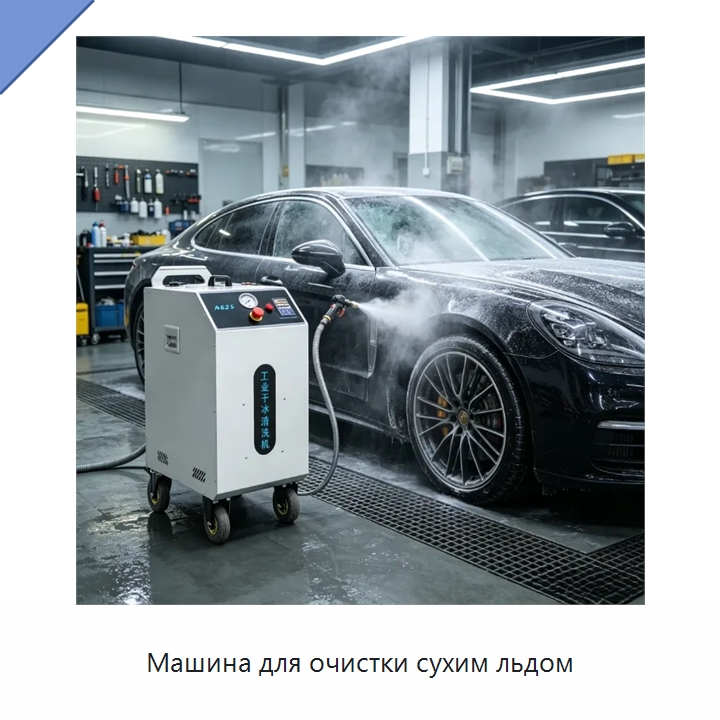 Машина для очистки сухим льдом — Специальное уборочное оборудование