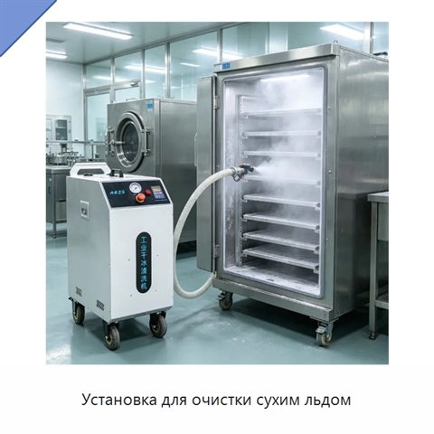 Установка для очистки сухим льдом
