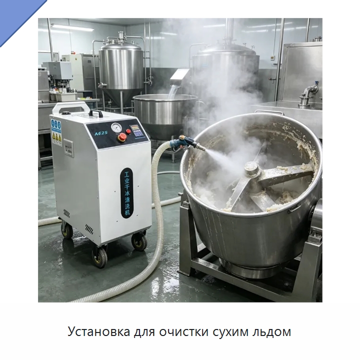 Установка для очистки сухим льдом — Специальное уборочное оборудование