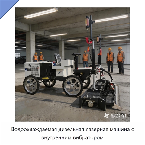 Водоохлаждаемая дизельная лазерная машина с внутренним вибратором