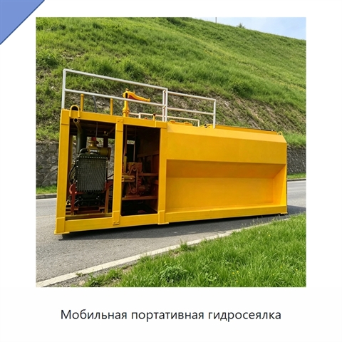 Мобильная портативная гидросеялка
