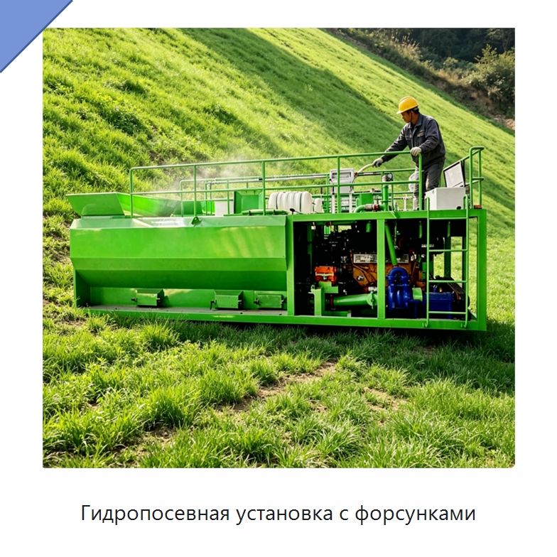 Гидропосевная установка с форсунками — Сеялки и рассадопосадочные машины