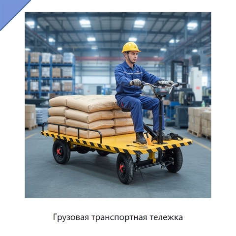 Грузовая транспортная тележка